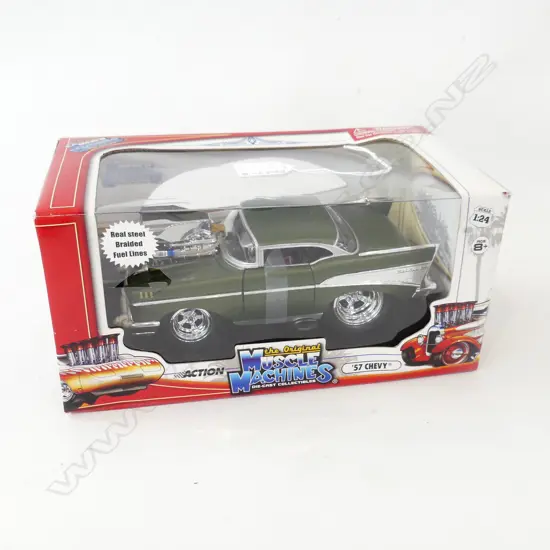  MODEL DIECAST 1957 CHEVROLET MUSCLE MACHINE