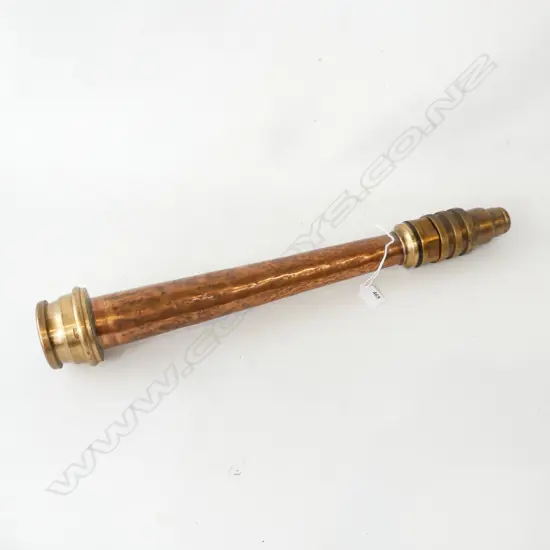 BRASS & COPPER FIREMANS NOZZLE L620MM