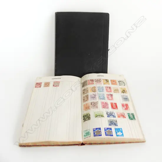 2 VINTAGE STAMP ALBUMS