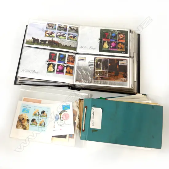STAMP COLLECTION, 1993-2005 NZ FIRST DAY COVERS, ACS CATALOGUE VALUE $1900