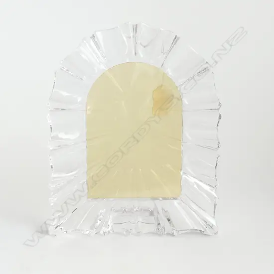 MIKASA CRYSTAL PHOTO FRAME  255 X 195mm