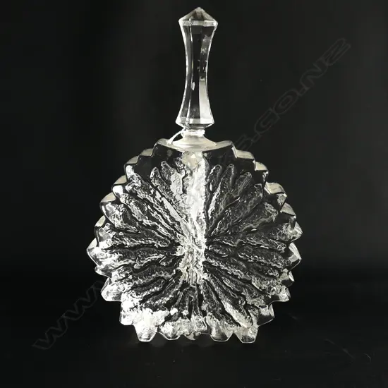 GLASS PERFUME BOTTLE / VASE H.240mm