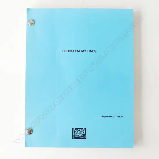 BEHIND ENEMY LINES FILM SCRIPT