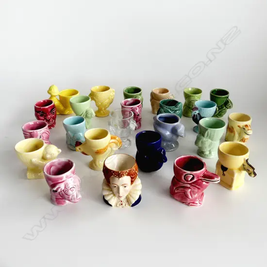 24 NOVELTY EGG CUPS