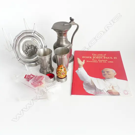 SM BOX MISC INCL PEWTER 