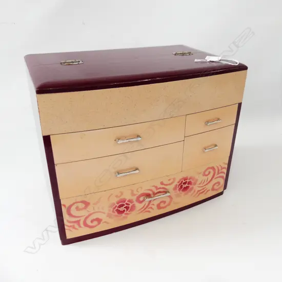 1970’S JAPANESE SEWING BOX H.235mm