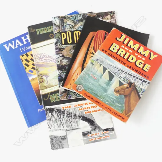 NZ BOOKS INCLUDING MAORI + SCENIC +AUCKLAND  EPHEMERA