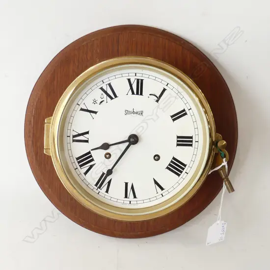 STOCKBURGER SHIPS CLOCK DIA 260MM