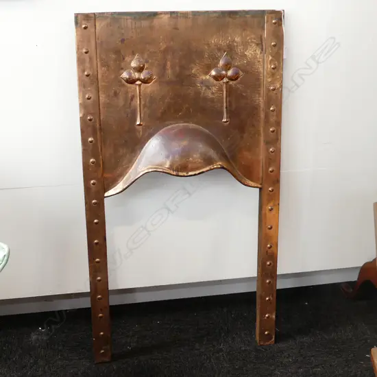 ARTS & CRAFTS COPPER FIRE SURROUND 1015x560mm