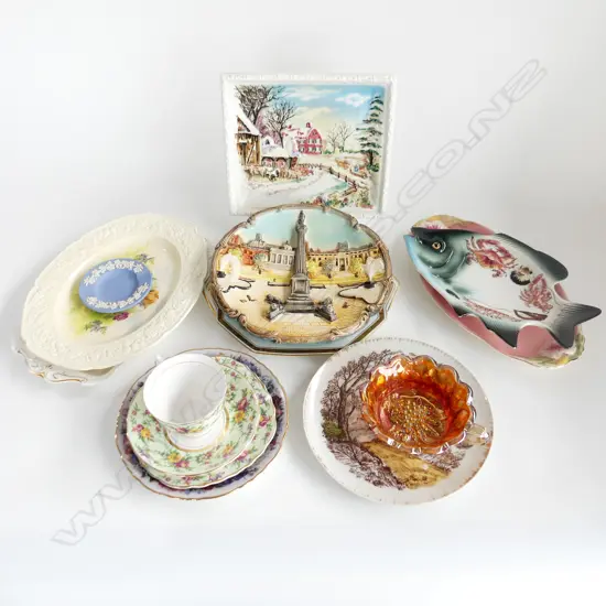 SMALL BOX MIXED PLATES ETC
