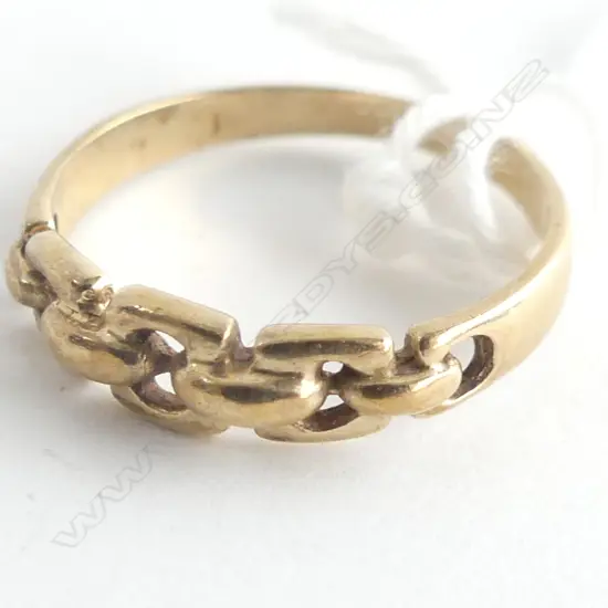 375 GOLD  RING 1.44GMS SIZE M