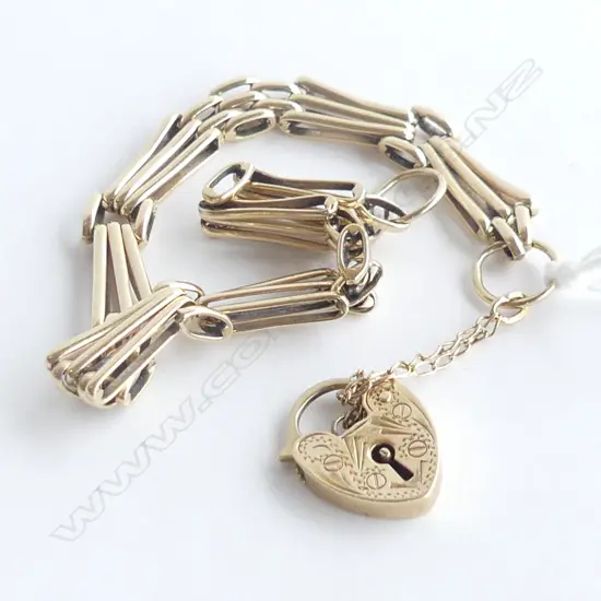 9CT  ROLLED GOLD BRACELET 10.4 GRAMS AF