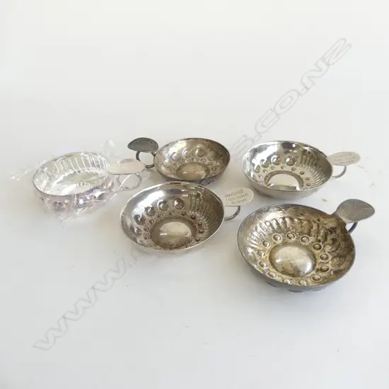 5 FRENCH WINE TASTING CUPS (1 IN BOX)