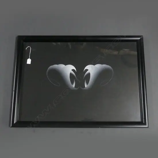 LLOYD HILLYER ABSTRACT ACRYLIC 530x760mm