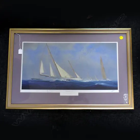 TICONDEROGA YACHT PRINT 340x650mm