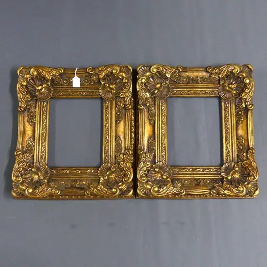 PR ORNATE GILDED PICTURE FRAMES (empty) 385x435mm