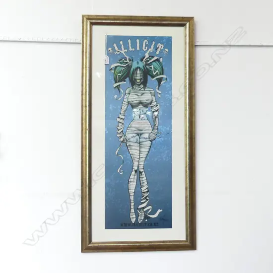 ILLICIT PRINT 805x260mm