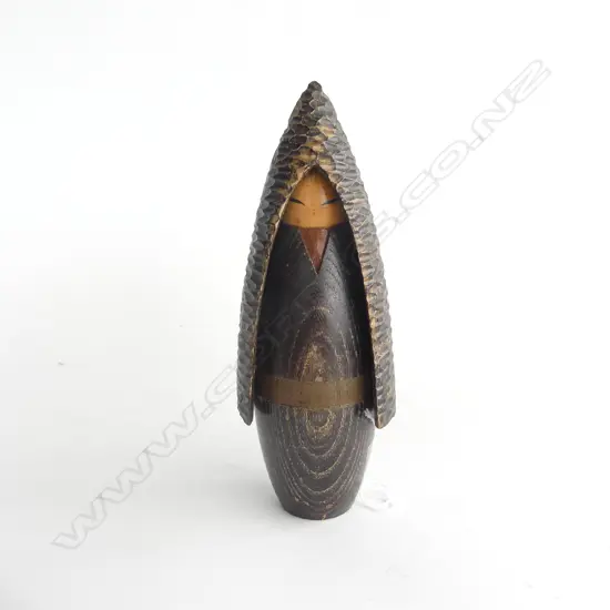 UNUSUAL VINTAGE JAPANESE KOKESHI DOLL H. 210MM