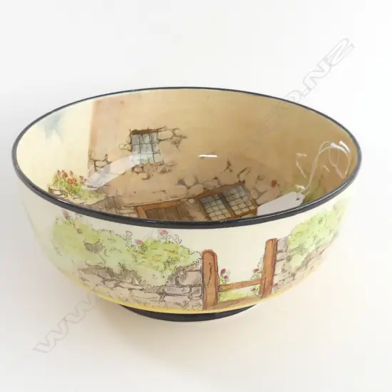 ROYAL DOULTON LARGE GAFFERS BOWL D4210 BACKSTAMP  Dia.205mm