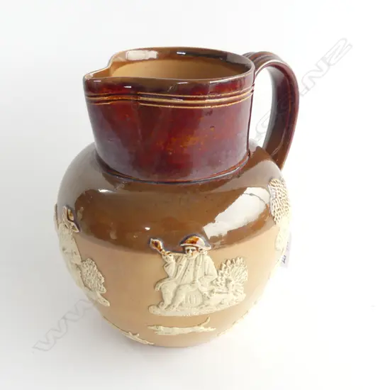 OLD ENGLISH HARVEST JUG DOULTON LAMBETH 1273 GOOD  GLAZE