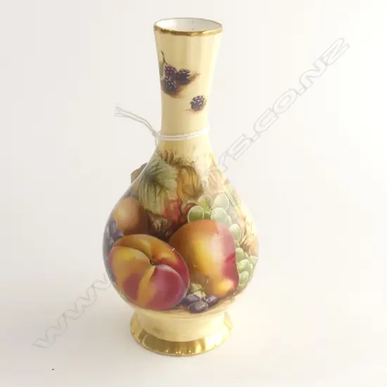 ANYNSLEY ORCHARD GOLD SPECIMAN VASE H 500 MM