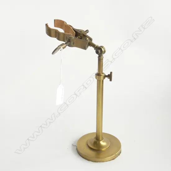 BRASS TELESCOPIC TEST TUBE HOLDER H 300 MM