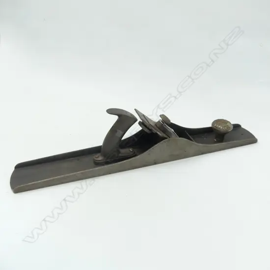 LARGE VINTAGE VICTOR ALL METAL SMOOTHING PLANE L.530MM