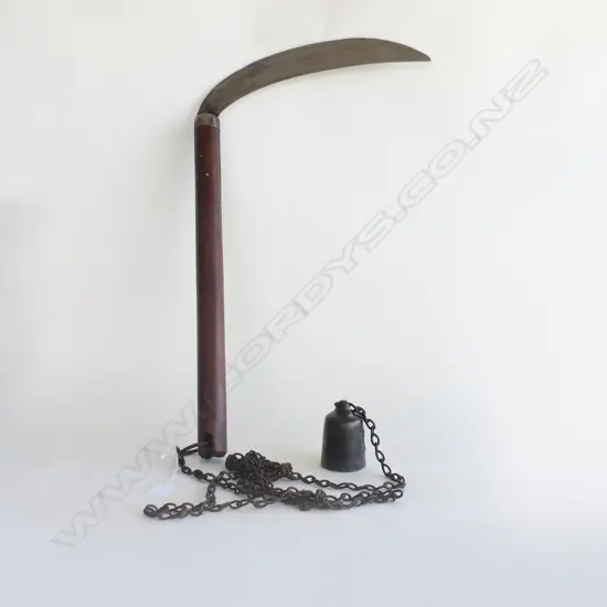 JAPANESE NINJUTSU KUSARIGAMA WEAPON
