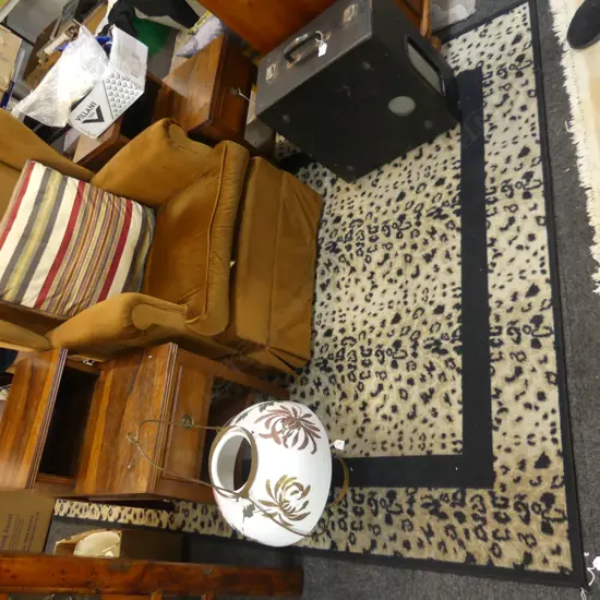 ANIMAL PRINT PATTERN RUG 1160 X 1600MM