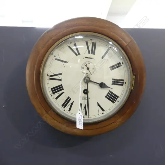 VINTAGE SMITHS WALL CLOCK 290mm dia