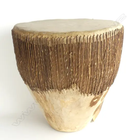 OLD ANTELOPE SKIN MASAI DRUM