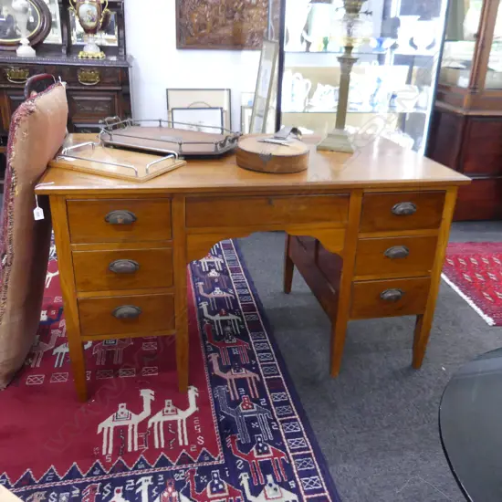 LARGE OLD RIMU DESK 1360x755x785mm