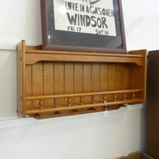 PINE WALL SHELF COUNTRY STYLE