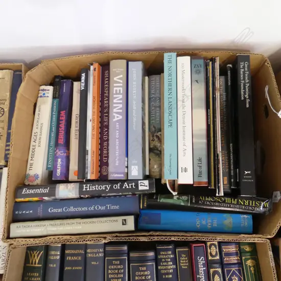 BOX OF ASST BOOKS