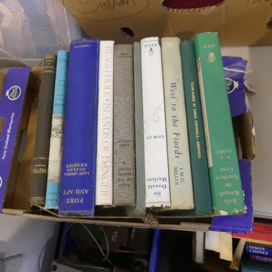 BOX OLD NZ BOOKS