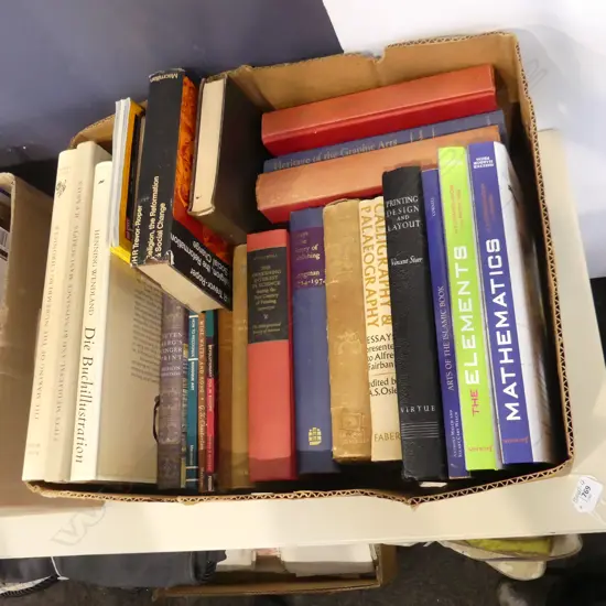 BOX OF ASST BOOKS