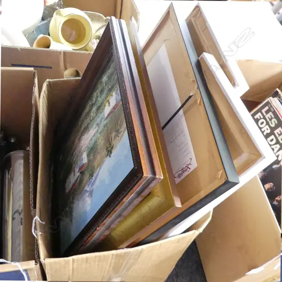 BOX LOT ARTWORKS 