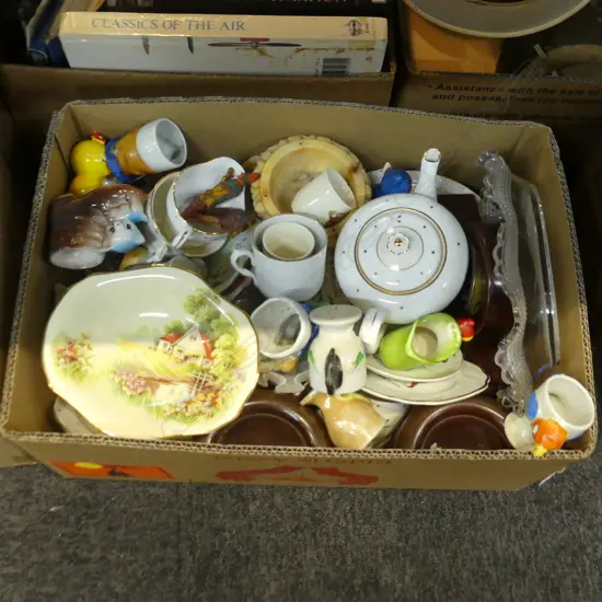 BOX LOT ASST. CHINA ETC