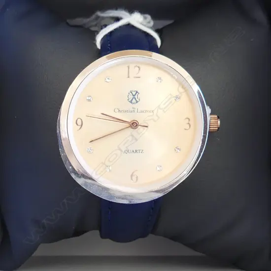 LADIES CHRISTIAN LACROIX WATCH - BOXED