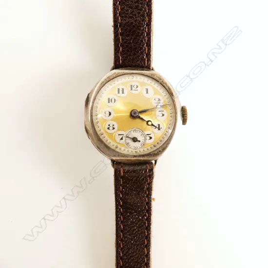 1920'S SILVER LADIES WRIST WATCH RUNNING 15 jewel