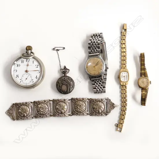 5 WATCHES + BRACELET 