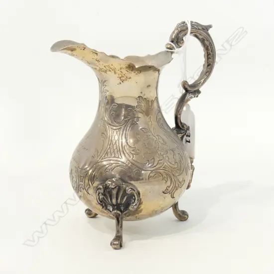 VICT SILVER CREAM JUG 154gms