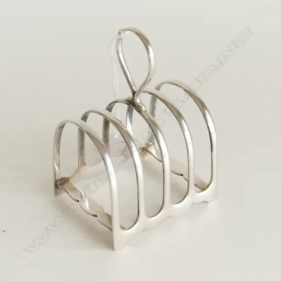 STG SILVER TOAST RACK, 107GMS, SHEFFIELD, 1941 