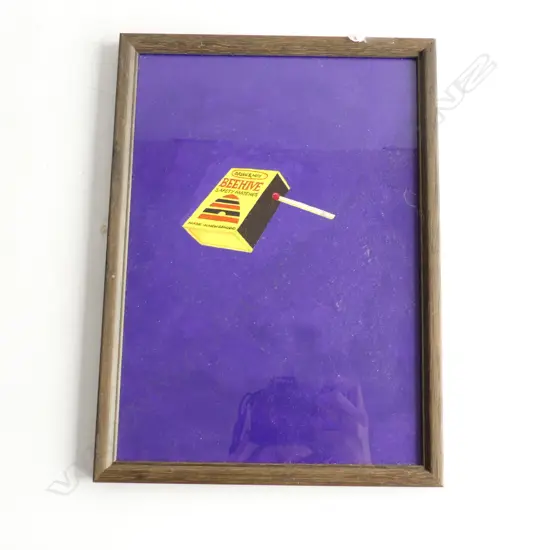 DAYSH, CONTEMPORARY ART 'BEEHIVE MATCHES' 200 X 285mm