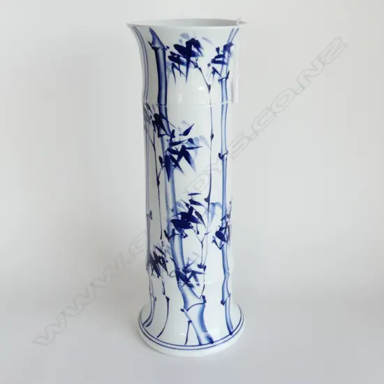 CHINESE UMBRELLA STAND, BAMBOO DESIGN H.475mm