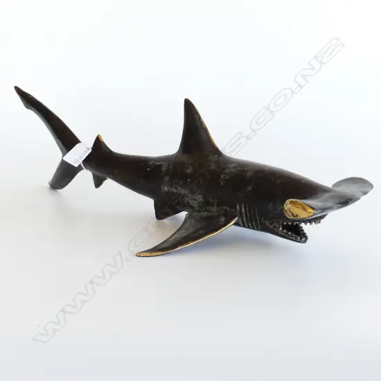 BRONZE HAMMER HEAD SHARK L.490mm