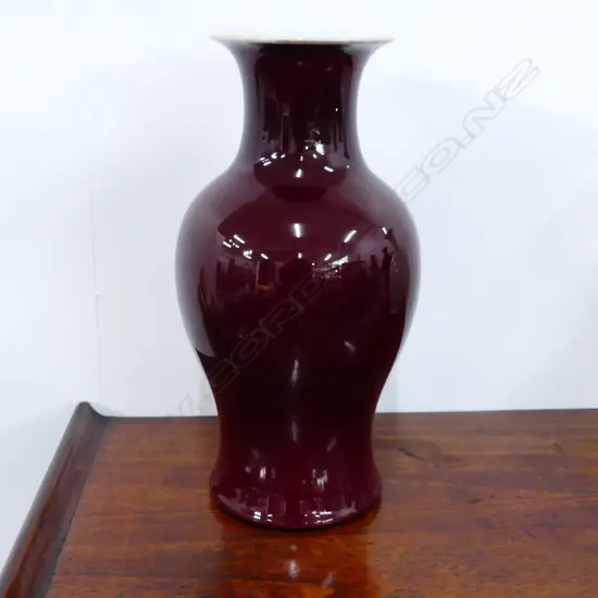 LG CHINESE SONG DE BOEUF VASE H.380mm