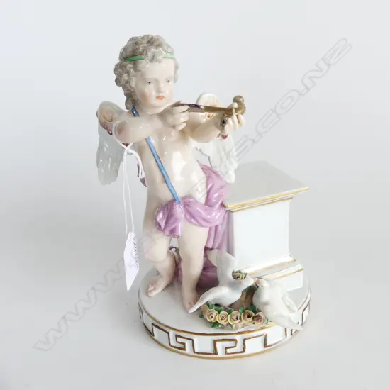 MEISSEN CUPID FIGURE H.190mm FAULTS...