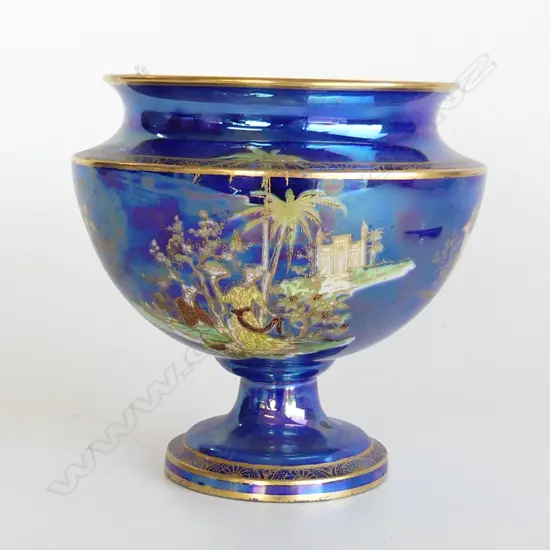 CARLTON WARE 'PERSIAN' LUSTRE VASE H.155mm