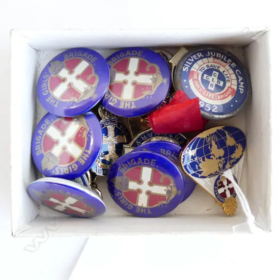 BOX GIRLS BRIGADE BADGES